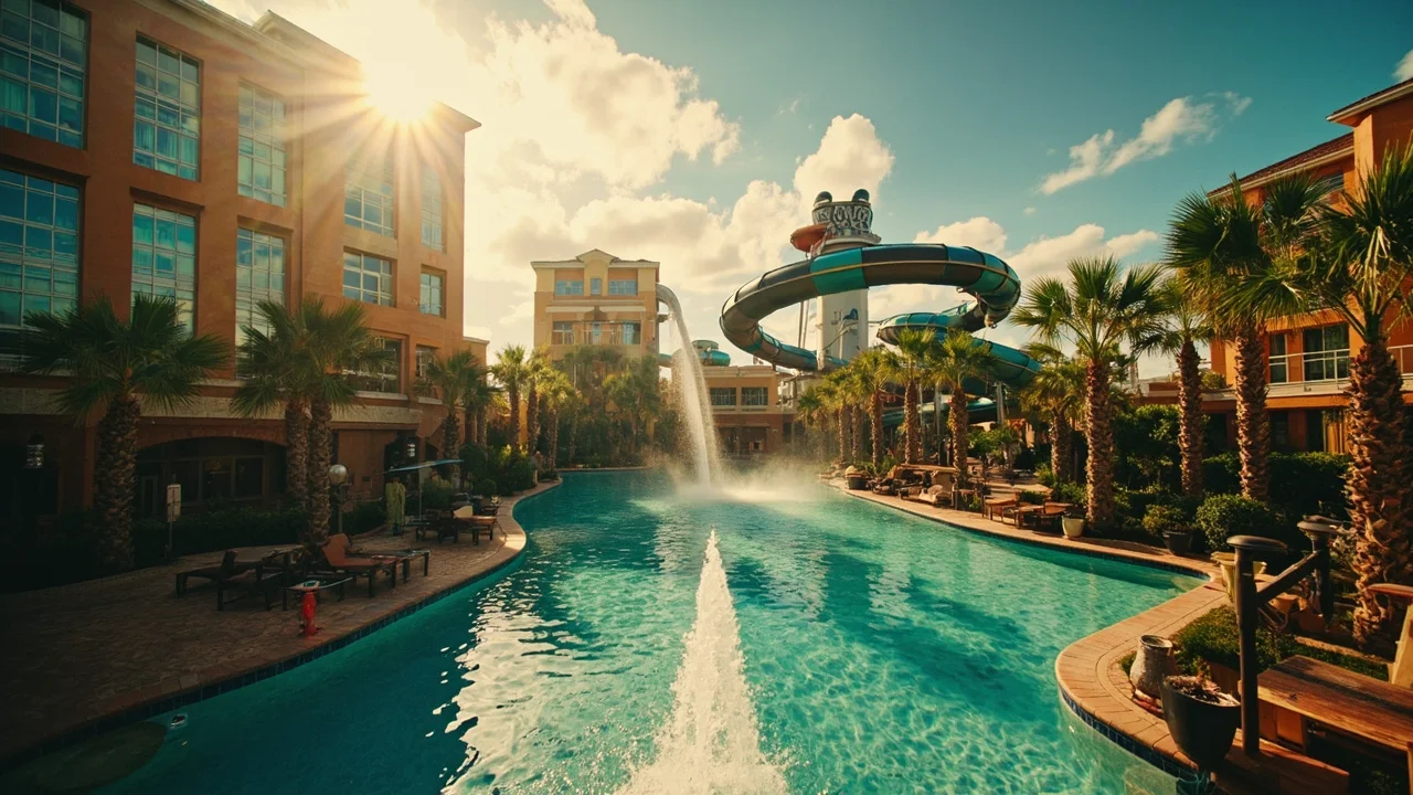 hotels in orlando with water slides 主题封面图