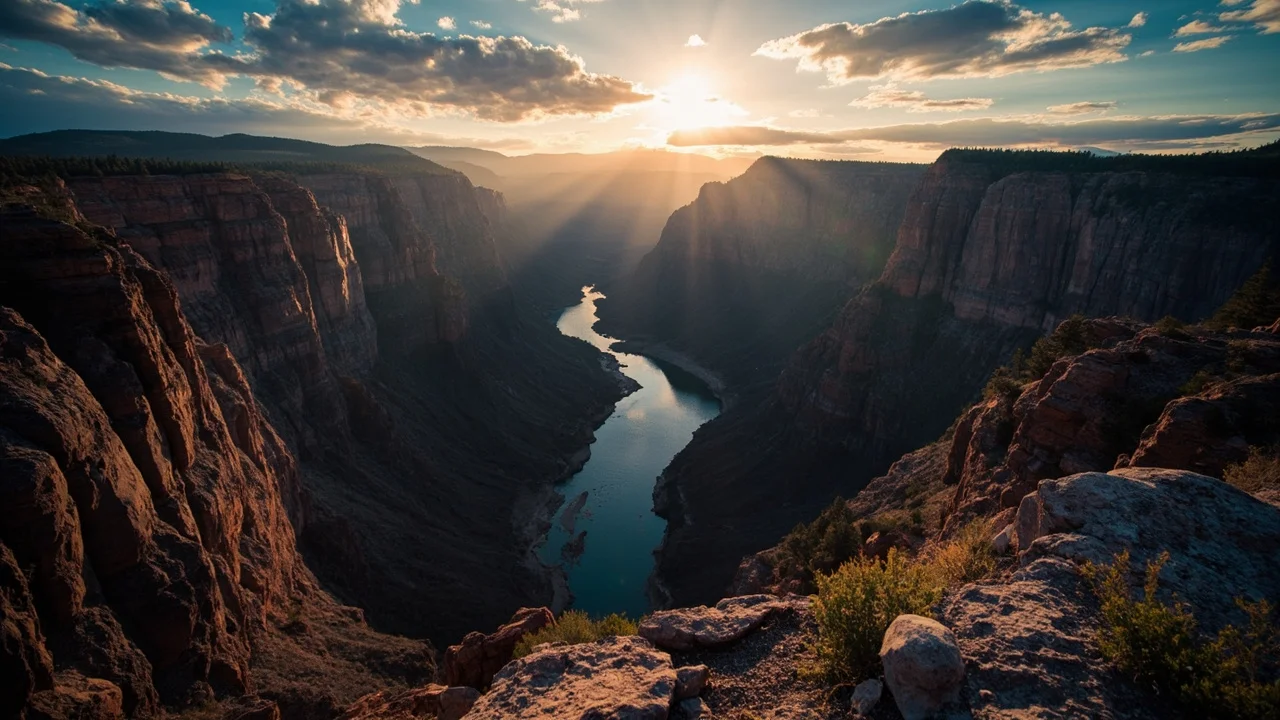 Black Canyon of the Gunnison National Park 主题封面图