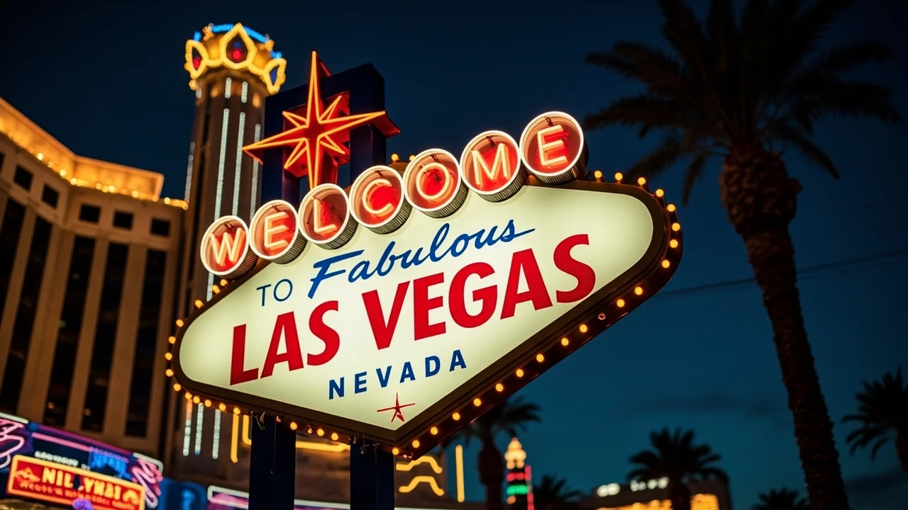best time to visit las vegas sign 主题封面图