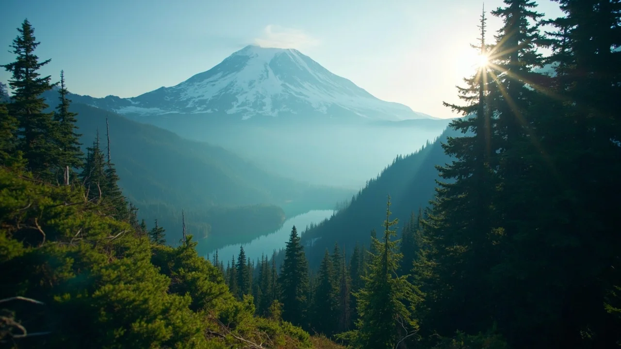Mount Rainier National Park 主题封面图